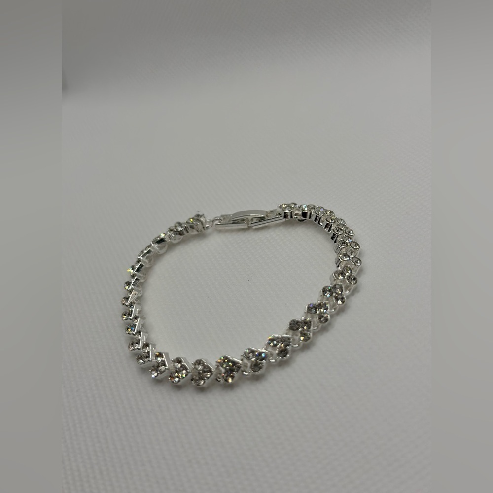 HEART Tennis Bracelet